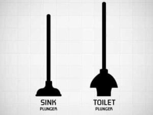 image of toilet plunger