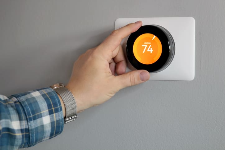 Heating on Smart Thermostat