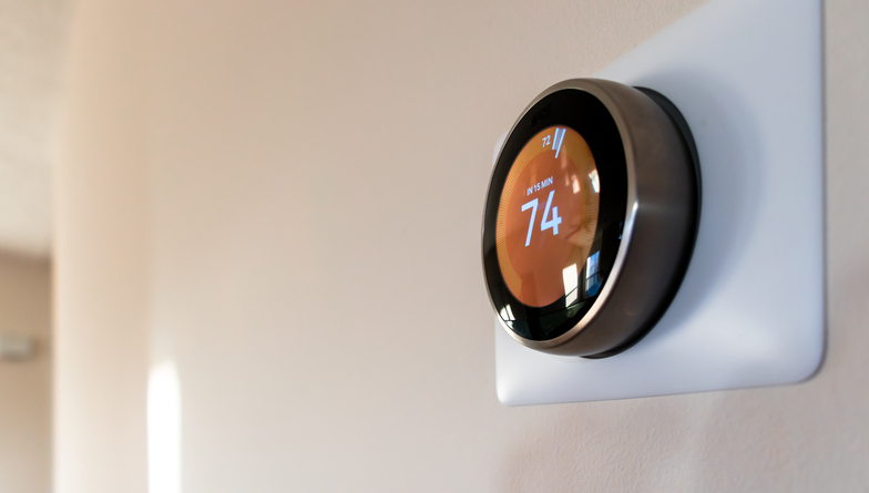 Smart Thermostat on Heat