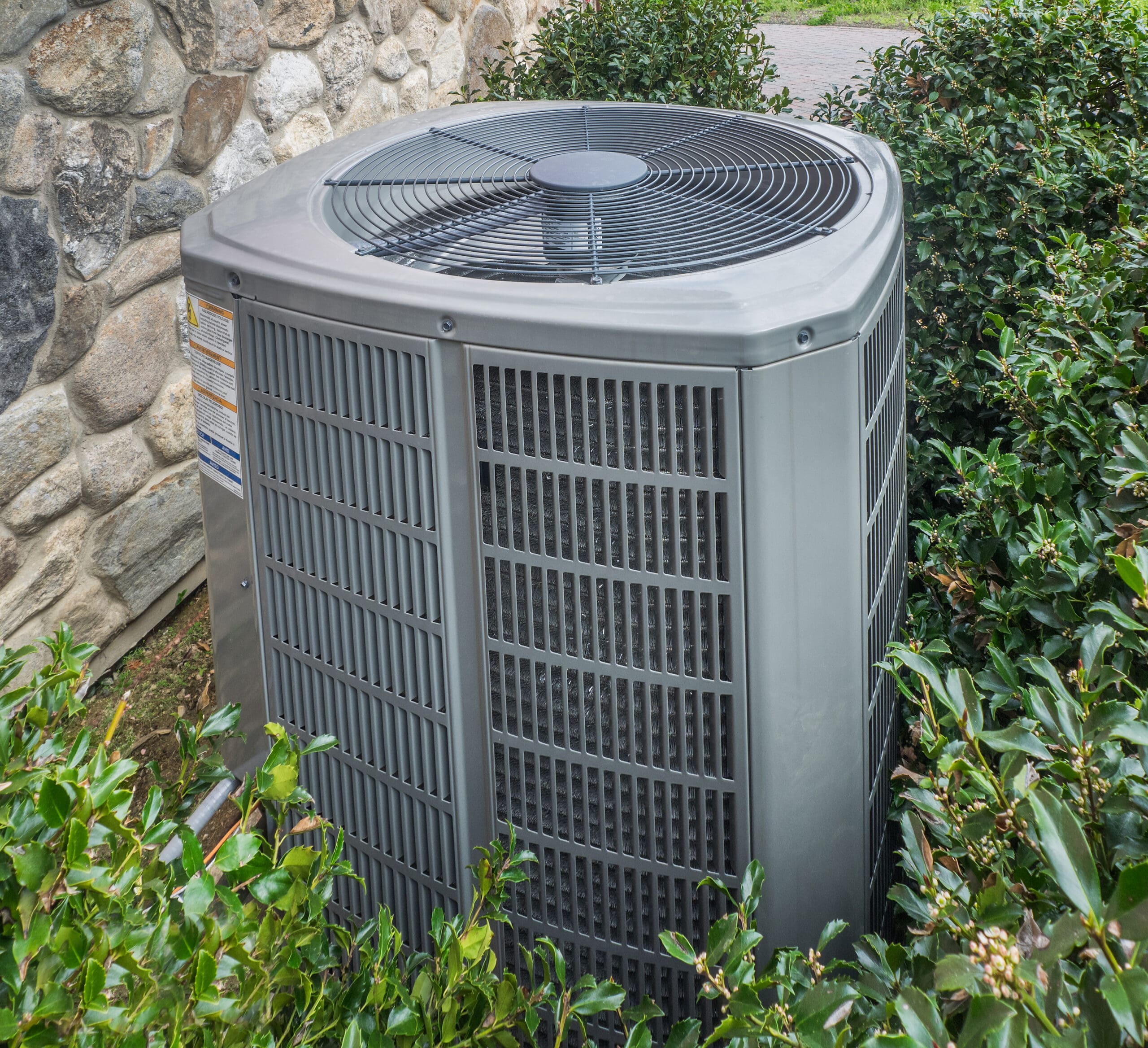 AC Unit Outside Home